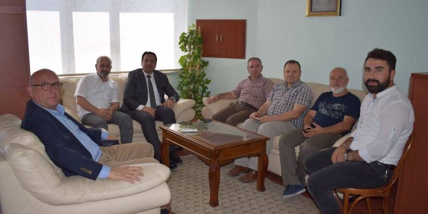İletişim Müdürlüğü ve BİK’ten PUSULA’ya ziyaret