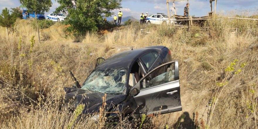 Konya'da Otomobil Devrildi: 5 Yaralı
