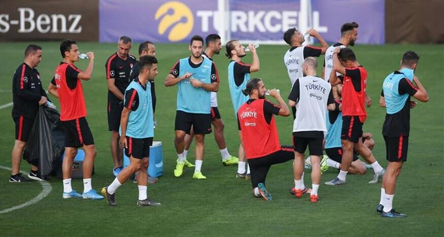 A Milli Takım Hazırlıklarını Sürdürdü