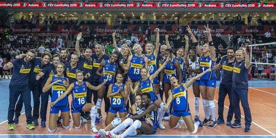 Voleybolda İtalya Avrupa Üçüncüsü