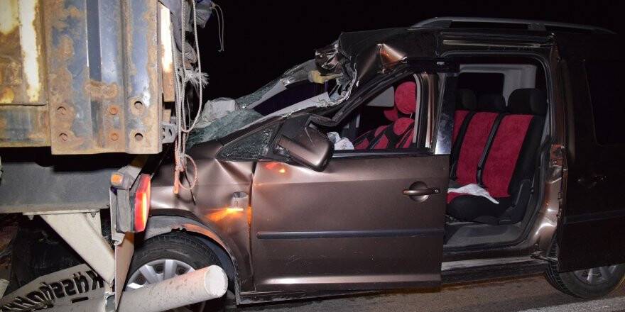 Konya'da Trafik Kazası: 1 Ölü, 1 Yaralı