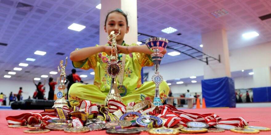 11 Yaşındaki Milli Sporcu 7 Yıla 38 Madalya Ve 3 Kupa Sığdırdı
