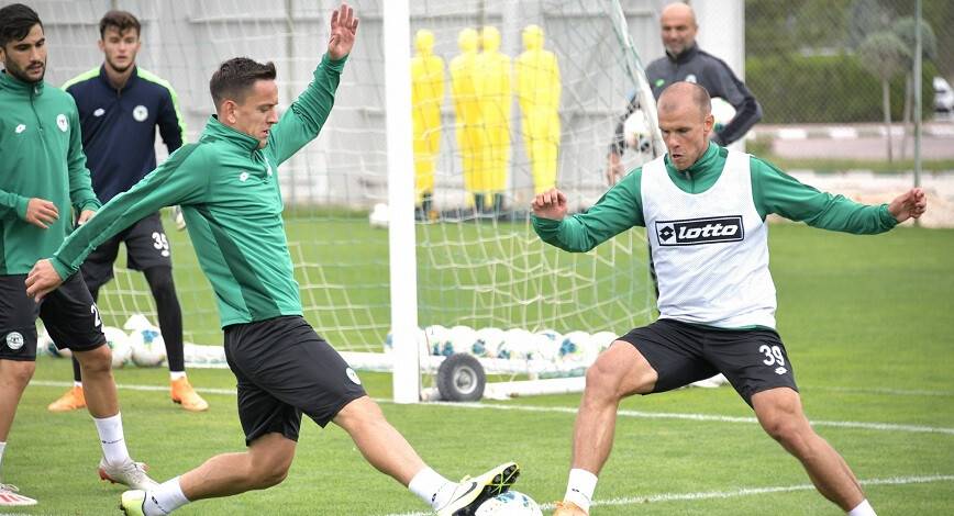 Konyaspor, Göztepe maçı hazırlıklarına başladı