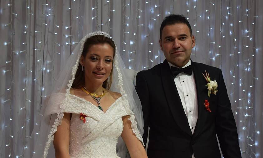Sinem ve Onur’un mutlu günü