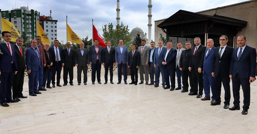 Esnaf Odalarından Başkan Altay'a Ahilik Haftası ziyareti