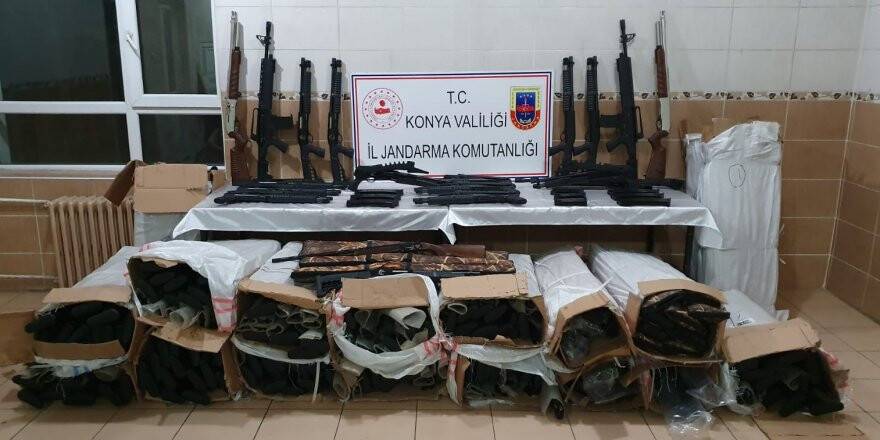 Kargo Aracında Kaçak 340 Av Tüfeği Ele Geçirildi