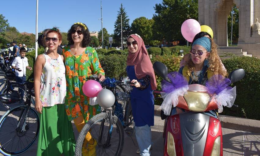 “Kadınlar bisikletle hayatın her alanında olsun istiyoruz”
