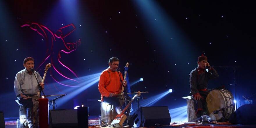 Huun Huur Tu müzik grubu Konya'da sahne aldı