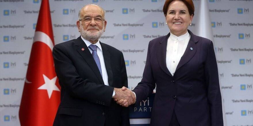 Karamollaoğlu'ndan Akşener'e Ziyaret
