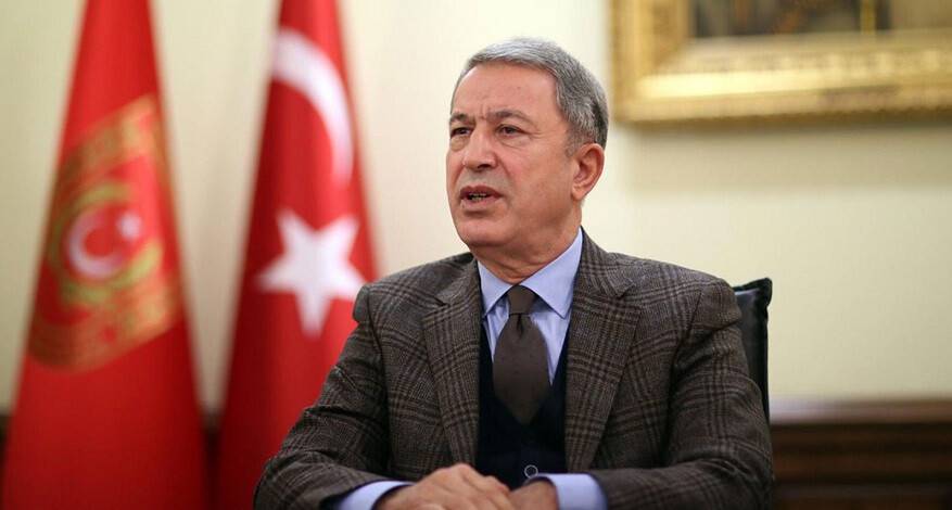 Bakan Akar, Abd'li Mevkidaşıyla Görüştü