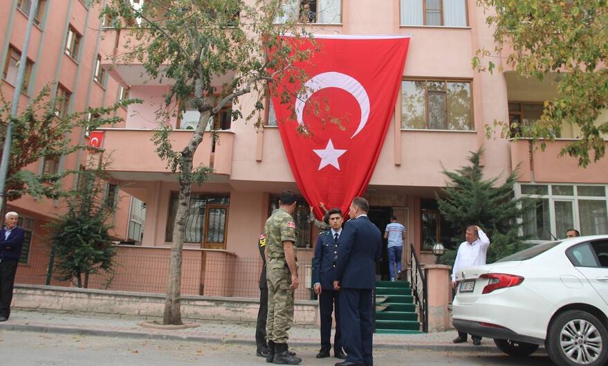 Konyalı şehidin baba ocağına acı haber ulaştı