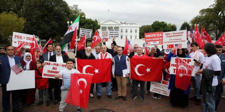 Abd'deki Türklerden Barış Pınarı Harekatı'na Destek