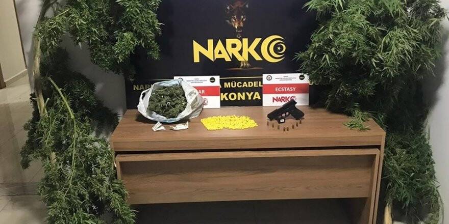 Konya'da Uyuşturucu Operasyonu