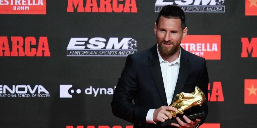 Altın Ayakkabı 6. Kez Messi'nin
