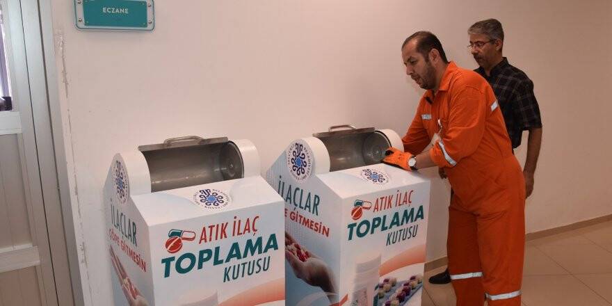 Selçuklu'da atık ilaçlar çöpe gitmeyecek