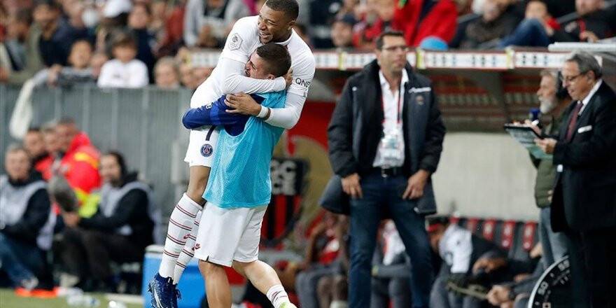 Psg Deplasmanda 4 Golle Kazandı
