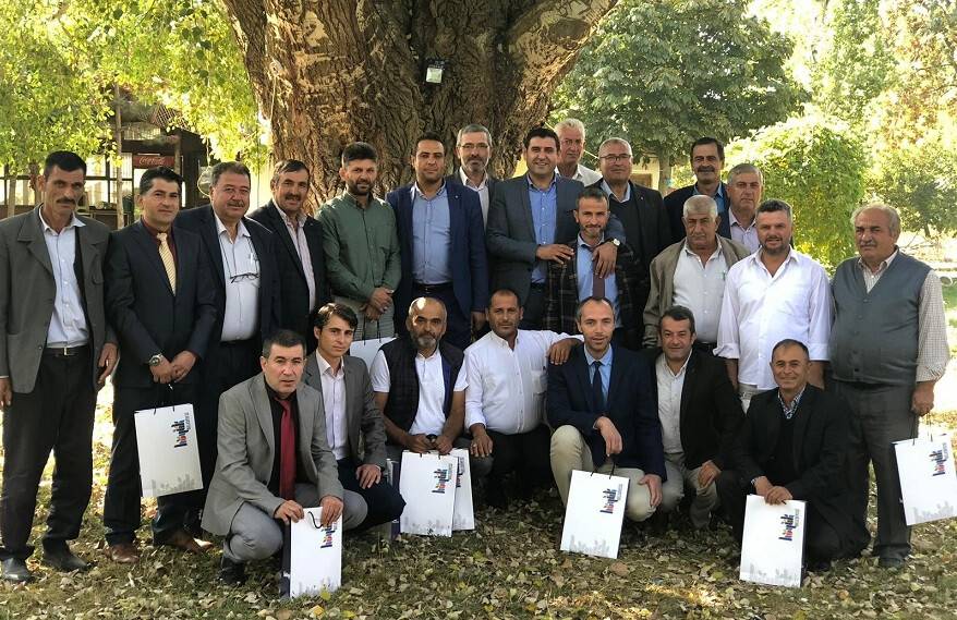 Başkan Çiğdem: "Muhtarlarımızla birlikte hizmet ediyoruz"