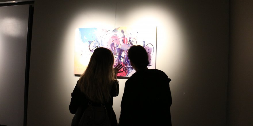 MEDAŞ Sanat Galerisi’nde ‘Soyut İzler’ resim sergisi