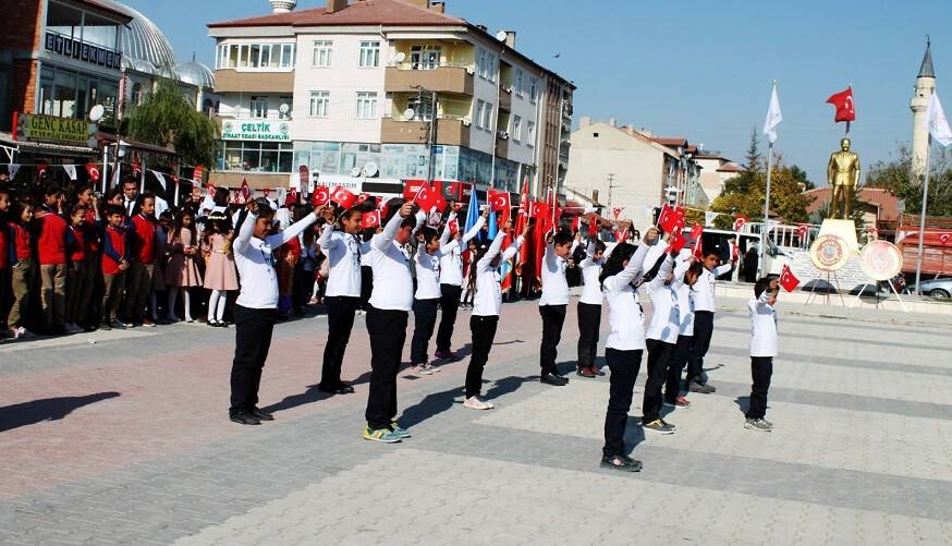 Çeltik'te Cumhuriyet Bayramı coşkusu