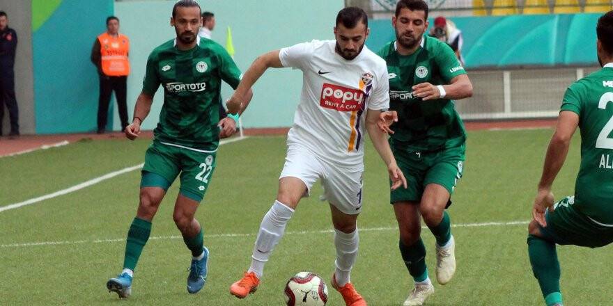 Konyaspor kupaya havlu attı: 1-0