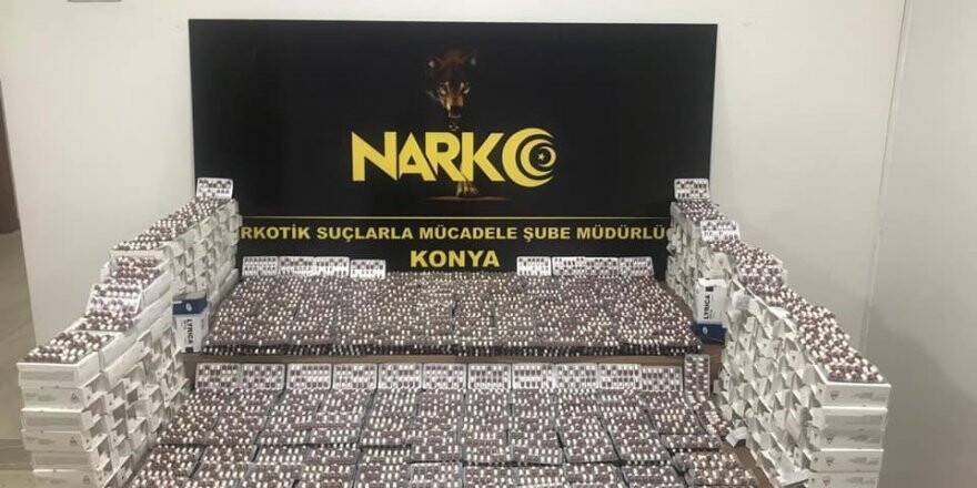 Konya'da uyuşturucu operasyonu: 9 gözaltı