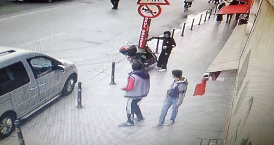Elektrikli motosiklet çalan şüpheli çocuk yakalandı