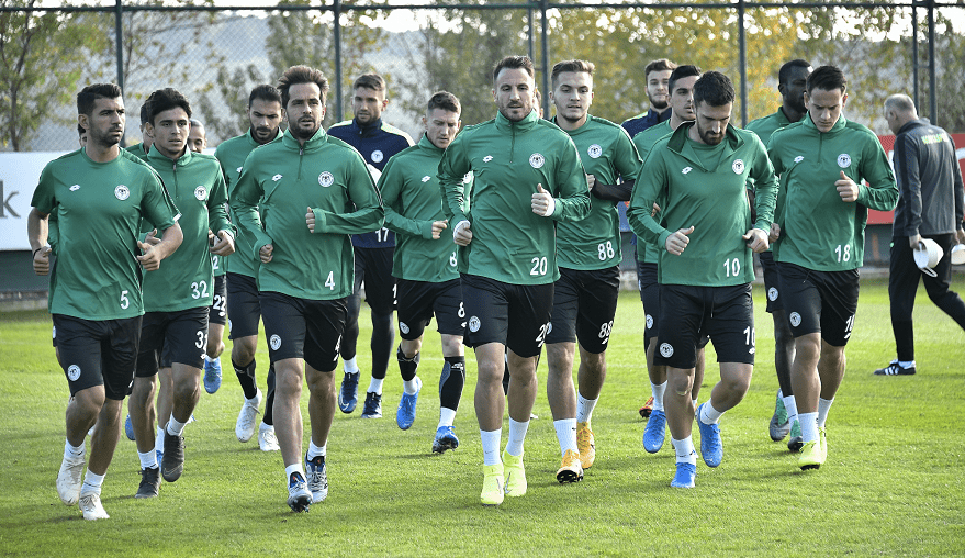 Konyaspor, Gençlerbirliği Maçı Hazırlıklarını Tamamladı