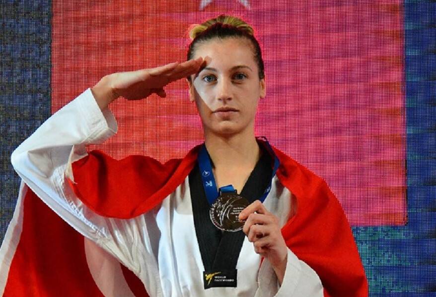 Beyşehirli milli tekvandocu Zeliha Ağrıs, Avrupa ikincisi oldu