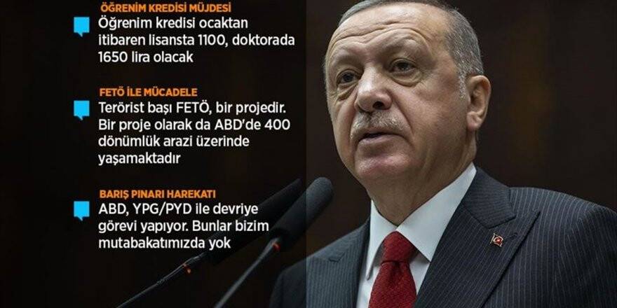 Erdoğan'dan 'Öğrenim Kredisi' Müjdesi