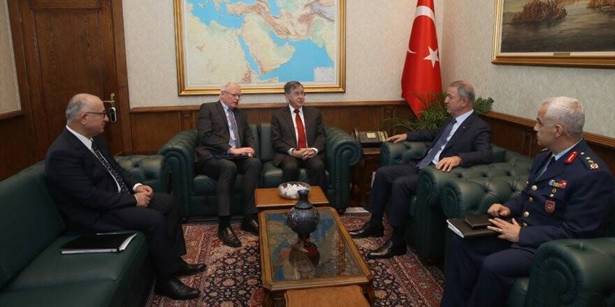 Bakan Akar, Jeffrey Ve Satterfield'i Kabul Etti