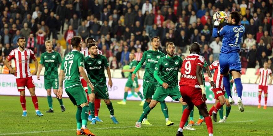 Sivasspor-Konyaspor: 2-0