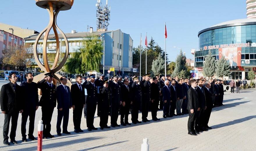 Kulu'da, Atatürk ölümünün 81. yıl dönümünde törenle anıldı