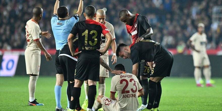 Galatasaraylı Andone'nin Sağ Diz İç Yan Bağında Yırtık Tespit Edildi