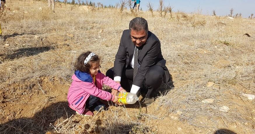 Ilgın, fidan dikimine 50 bin fidanla destek oldu