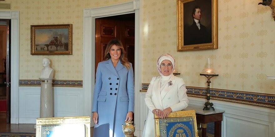 Emine Erdoğan'dan Ev Sahipliği İçin Melania Trump'a Teşekkür