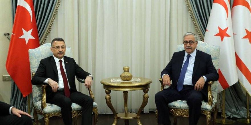 Cumhurbaşkanı Yardımcısı Oktay, Akıncı İle Görüştü