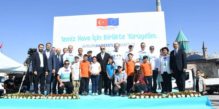 Konya Büyükşehir’e “Avrupa Hareketlilik Haftası Ulusal Ödülü”