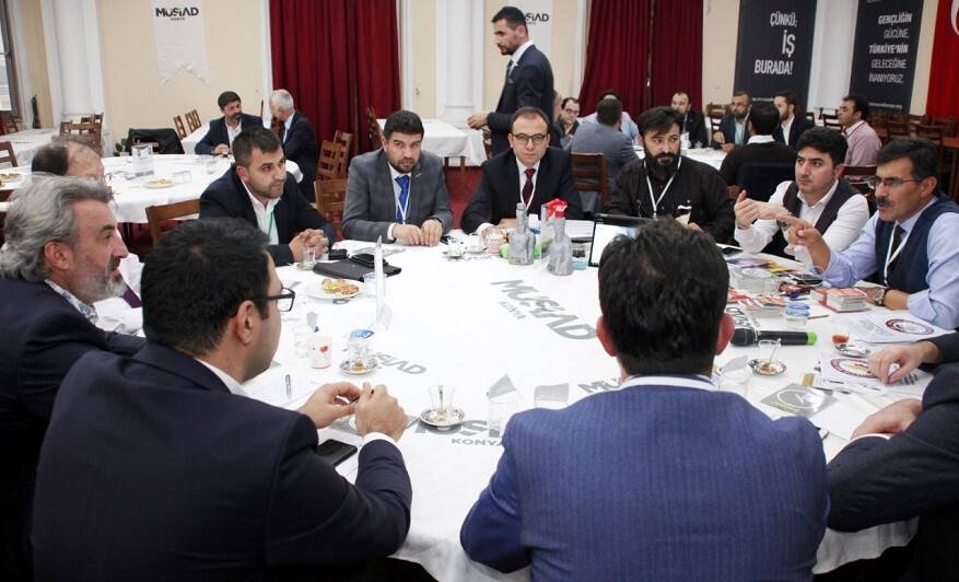 MÜSİAD Konya Şubesi’nde İş Geliştirme Toplantısı düzenlendi