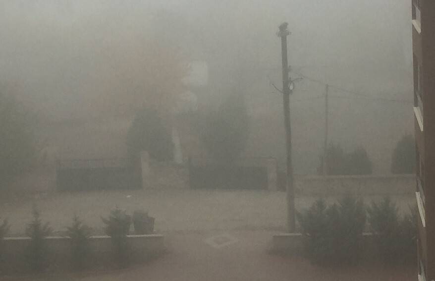 Kulu’da yoğun sis etkili oldu