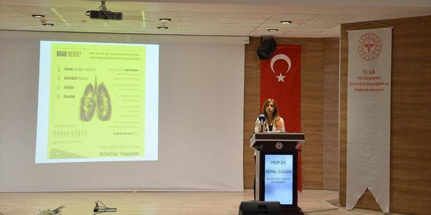 'Türkiye'de 40 Yaş Üstü Her 5 Kişiden Biri Koah Hastası'
