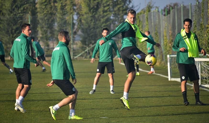 Konyaspor Beşiktaş maçı hazırlıklarına yeniden başladı