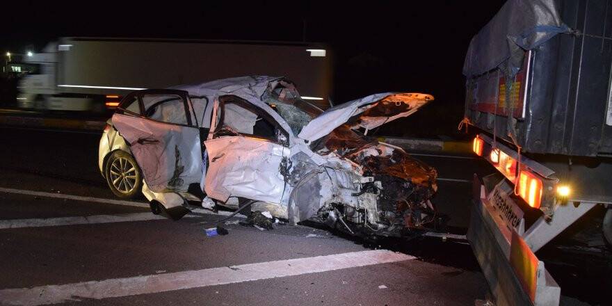 Konya’da Tır Otomobille Çarpıştı: 1 Ölü, 2 Yaralı
