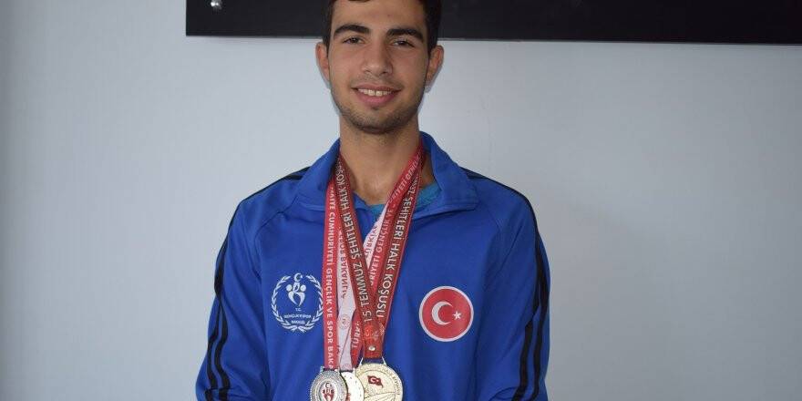 Celalettin Karaarslan madalyaya doymuyor