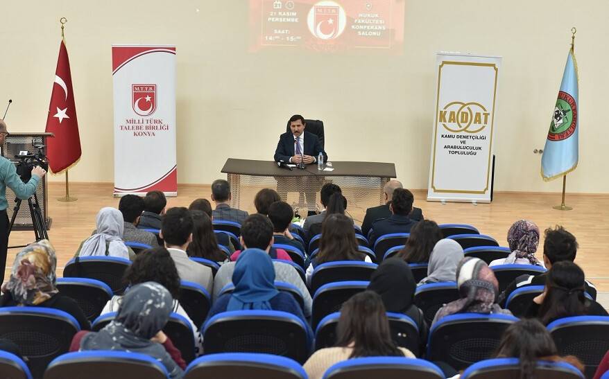 Başkan Kılca: “Selçuk’ta hukuk öğrencileriyle buluştu”