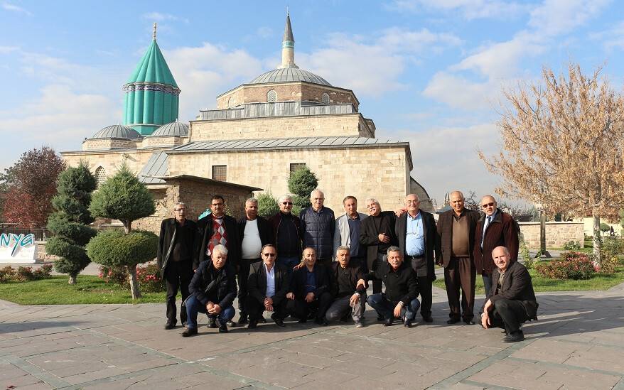 Komutan ve askerler 39 yıl sonra tekrar içtima aldı