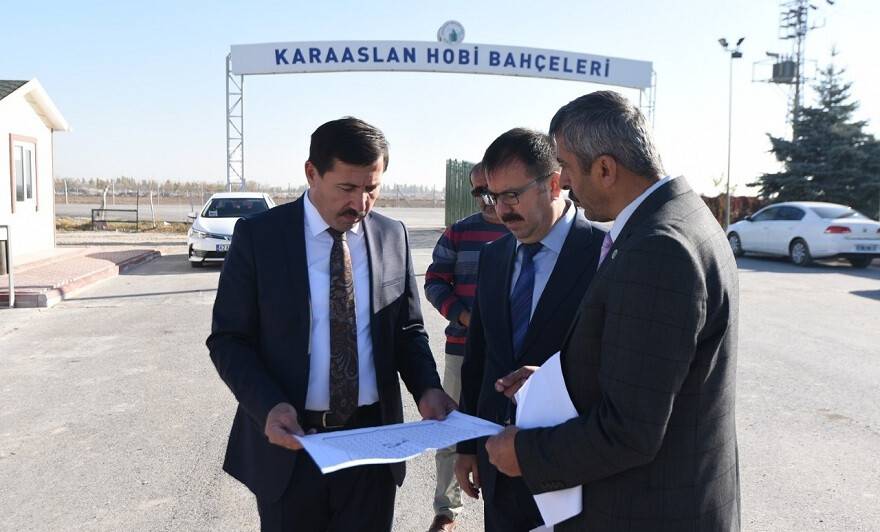 Karatay Belediyesi, Karaaslan Hobi Bahçesi'ni büyütüyor