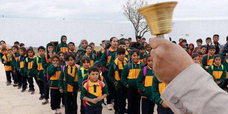 Türkiye'nin Onardığı Tel Abyad'daki Okul Eğitime Açıldı