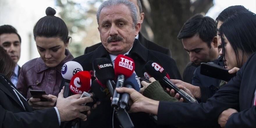 Tbmm Başkanı Şentop: Libya İle Mutabakat Birçok Hesabı Bozdu