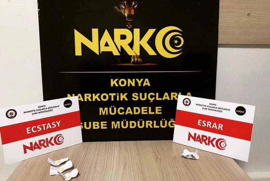 Konya'da uyuşturucu operasyonu