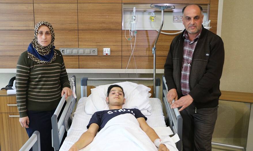 Bel ağrısıyla öğrendiği tümör, 10 saatlik ameliyatla çıkarıldı